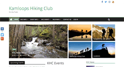 Desktop Screenshot of kamloopshikingclub.net